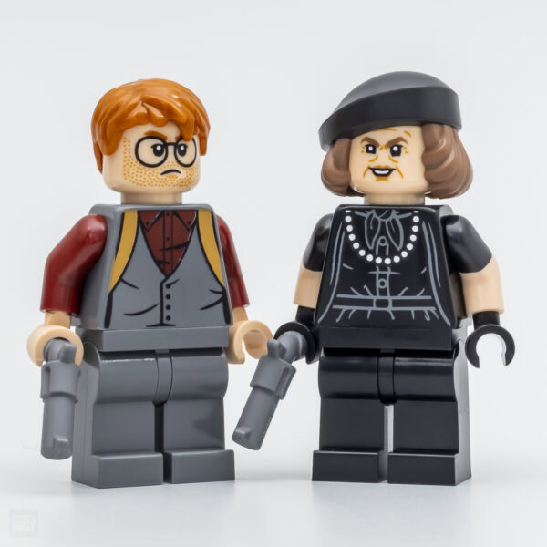 Lego figurines stylisées de personnages dans un style Lego, collection HOTH BRICKS, accessoires de construction, design créatif, figurines personnalisées, jouets de collection modernes.