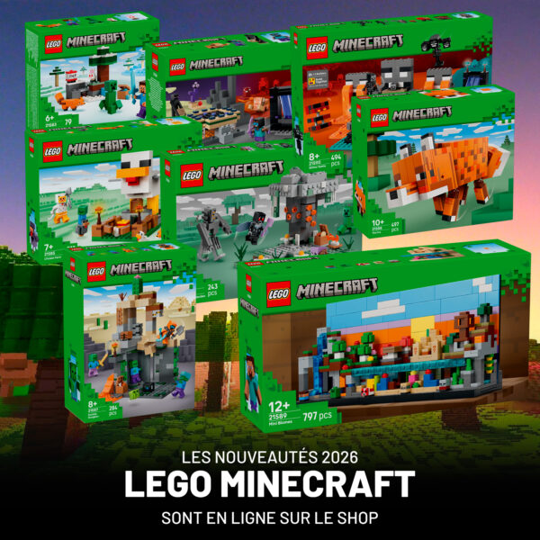 new lego minecraft sets 2026