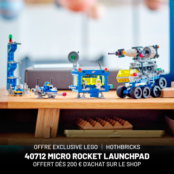 offre lego hothbricks 40712 micro rocket launchpad