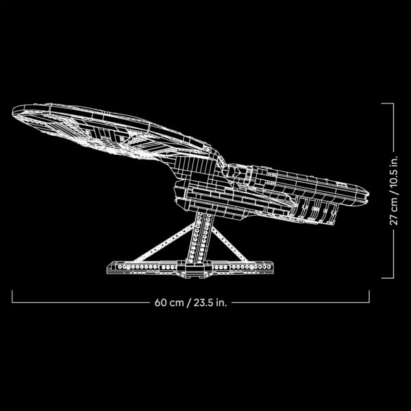 10356 lego icons star trek next generation uss enterprise ncc 1701 d 11
