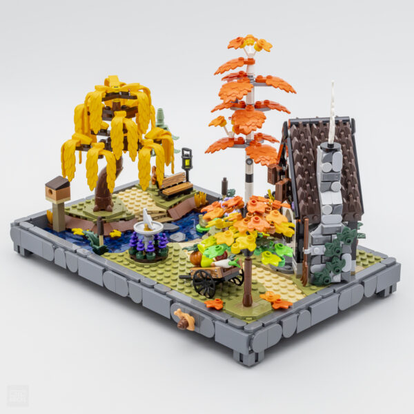 11372 lego icons autumn cottage garden review 2