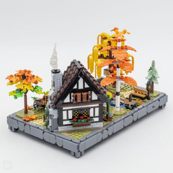 11372 lego icons autumn cottage garden review 3