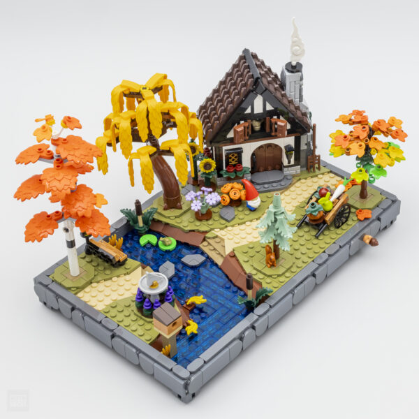 11372 lego icons autumn cottage garden review 7