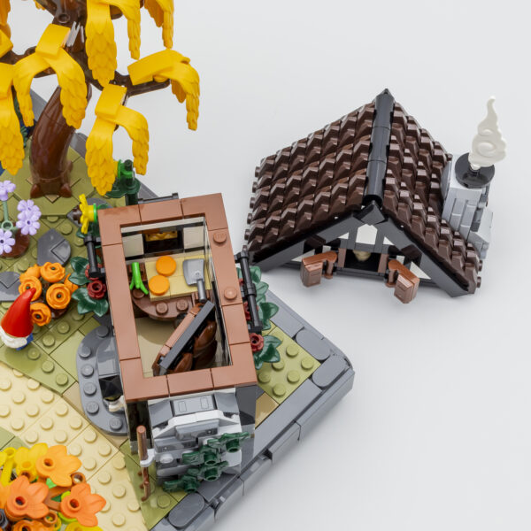 11372 lego icons autumn cottage garden review 8