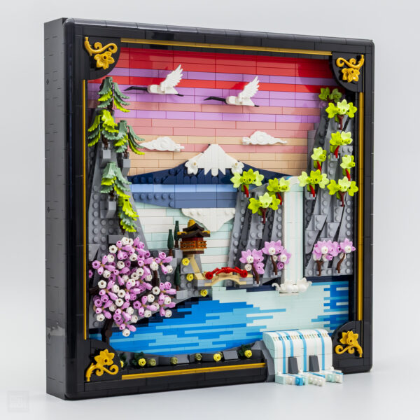 31218 lego art japanese cherry blossom landscape review 1