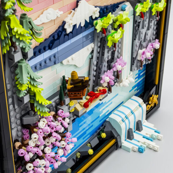 31218 lego art japanese cherry blossom landscape review 5