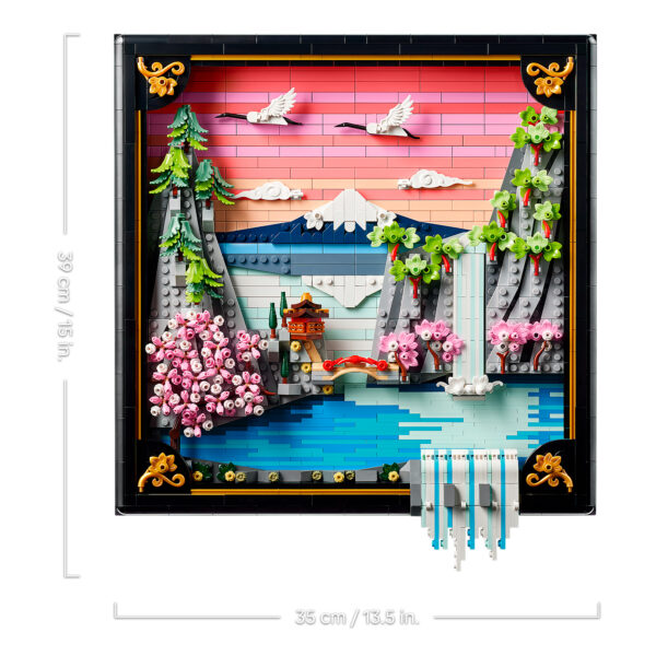 31218 lego art japanese cherry blossom landscape 6