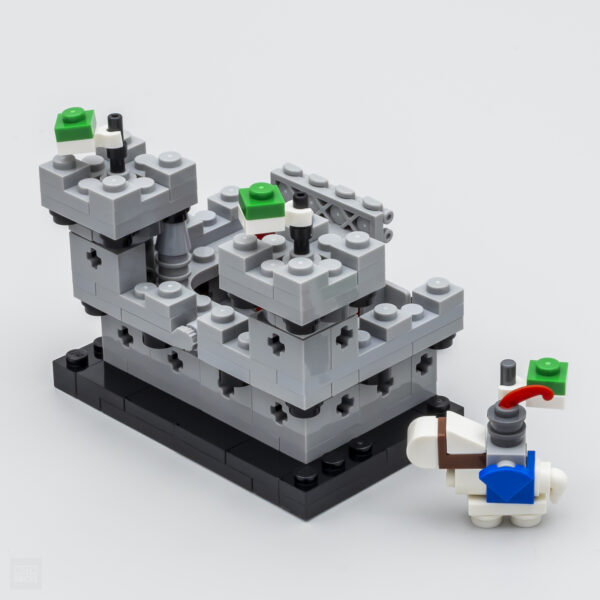 Mini robot LEGO avec personnages Hoth Bricks.