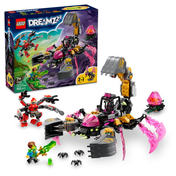 71513 lego dreamzzz nightmare scorpion digger 1
