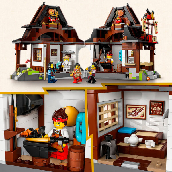 71858 lego ninjago four weapons blacksmith 15th anniversary 3