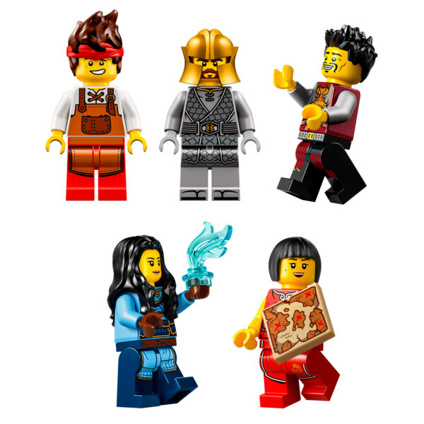 71858 lego ninjago four weapons blacksmith 15th anniversary 7