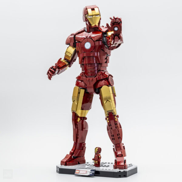 76344 lego marvel iron man mark 3 collector edition review 18