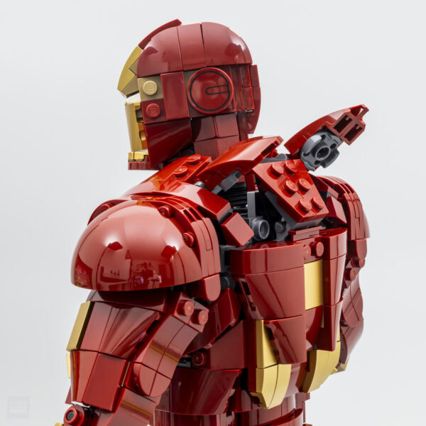 76344 lego marvel iron man mark 3 collector edition review 37