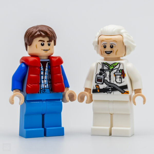 77256 lego speed champions time machine from back to the future review 9