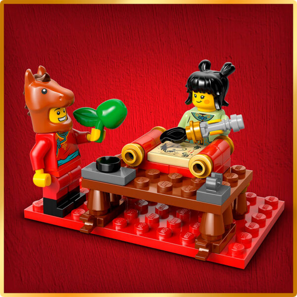 80119 lego spring festival galloping horses canvas 6