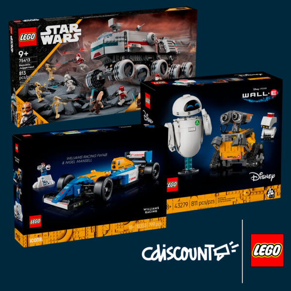 Black Month chez Cdiscount : 50% de réduction sur le 2ème produit LEGO