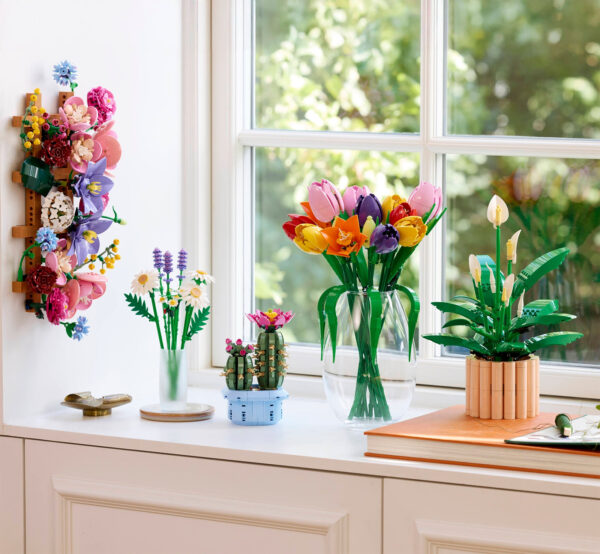 lego botânicas 11501 buquê de tulipas 6