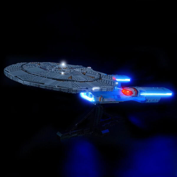 lego icons 10356 star trek enterprise led kit 2