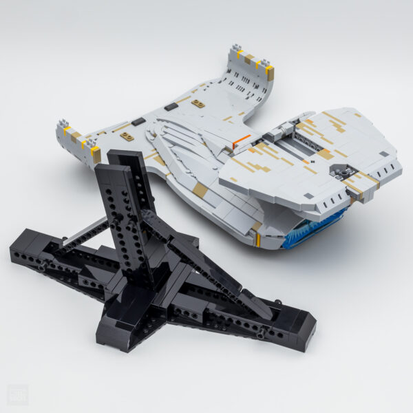 lego icons 10356 star trek next generation uss enterprise ncc1701d review 5