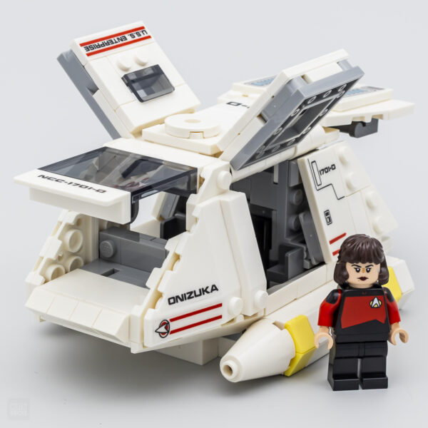 lego icons 40768 star trek next generation type 15 shuttlepod review 3