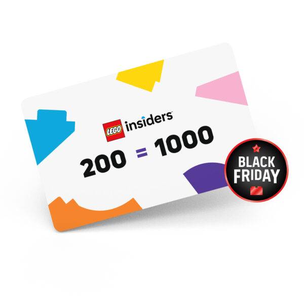 lego insiders black friday points topup reward