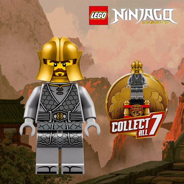 15ème anniversaire de la gamme LEGO NINJAGO : 7 minifigs à collectionner