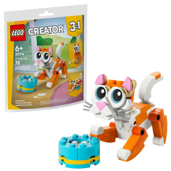 30714 lego creator orange cat polybag 2026