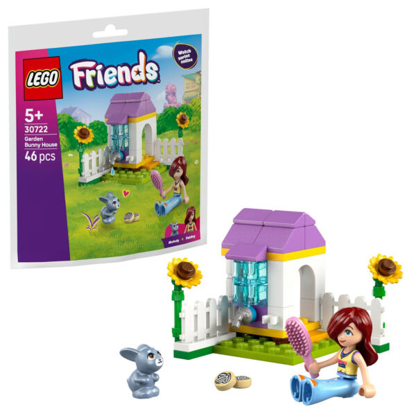30722 lego friends garden bunny house polybag 2026