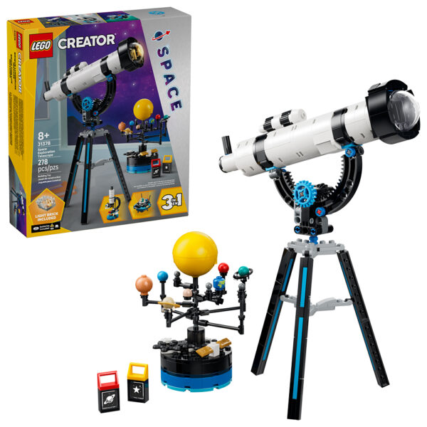 31378 lego creator space exploration telescope