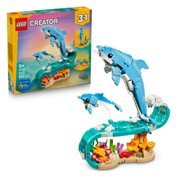 31385 lego creator beautiful dolphins