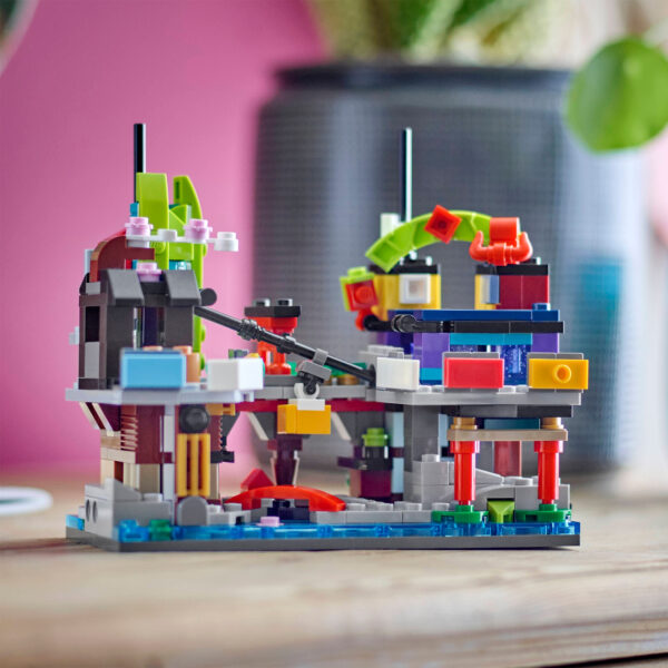 Sur le Shop LEGO : le set LEGO 40706 Micro NINJAGO City Markets est ajouté au panier dès 20 € d'achat