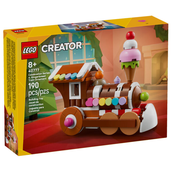 40777 lego creator celebration series gingerbread train ornament gwp 2