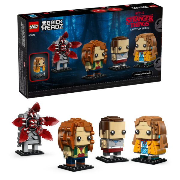 40879 lego stranger things brickheadz eleven max demogorgon holly figures 2