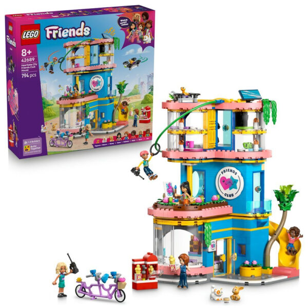 42689 lego friends heartlake city friends club house