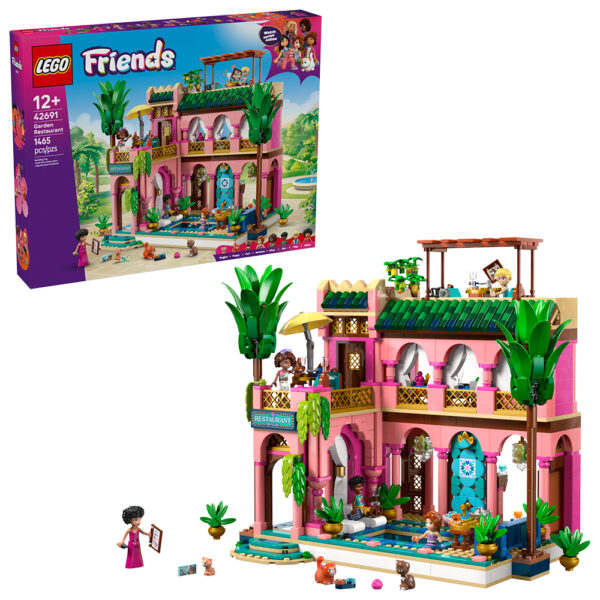 42691 lego friends garden restaurant