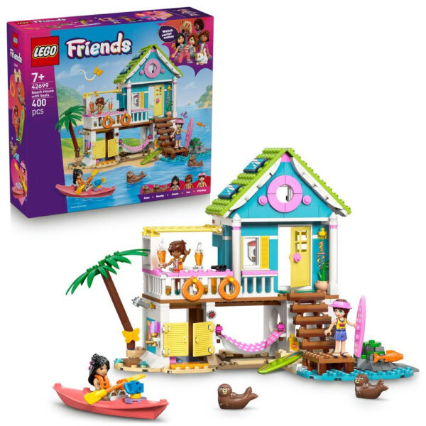 42699 lego friends beach house with seals