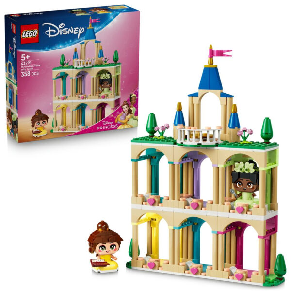 43281 lego disney mini belle tiana castle
