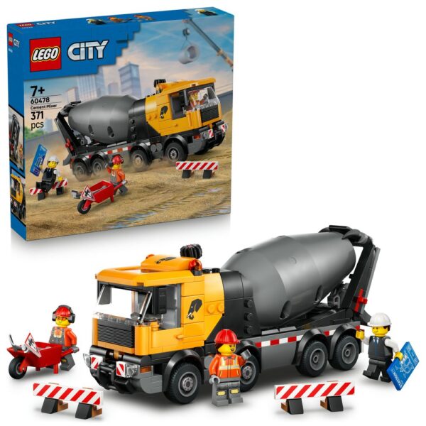 60478 lego city cement mixer