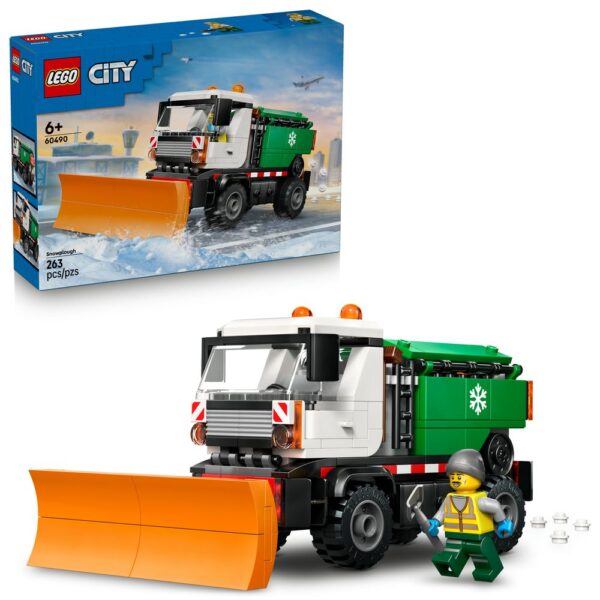60490 lego city snowplough