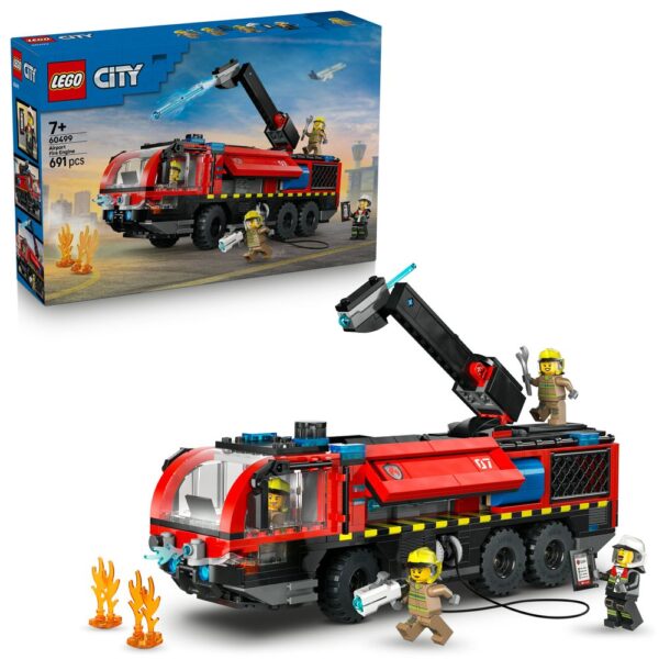 60499 lego city airport fire engine