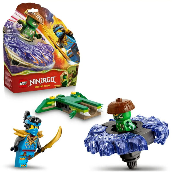 71849 lego ninjago nya vs elemental monster spinner