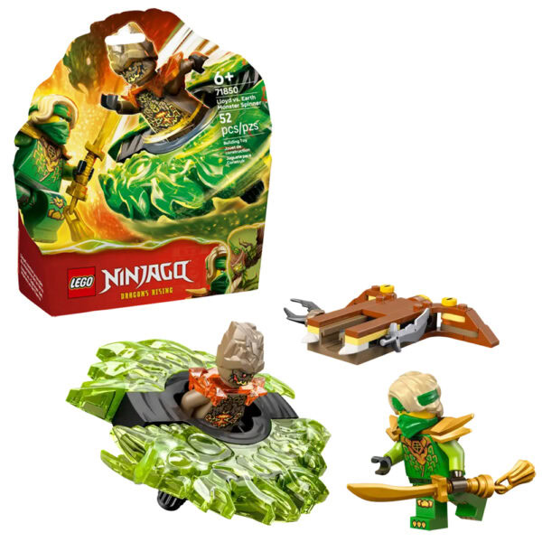 71850 lego ninjago lloyd vs elemental monster spinner