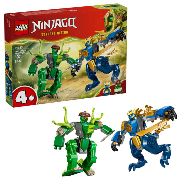 71853 lego ninjago jay dragon mech fight