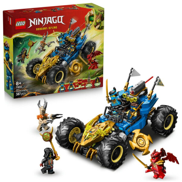 71856 lego ninjago jay transforming car