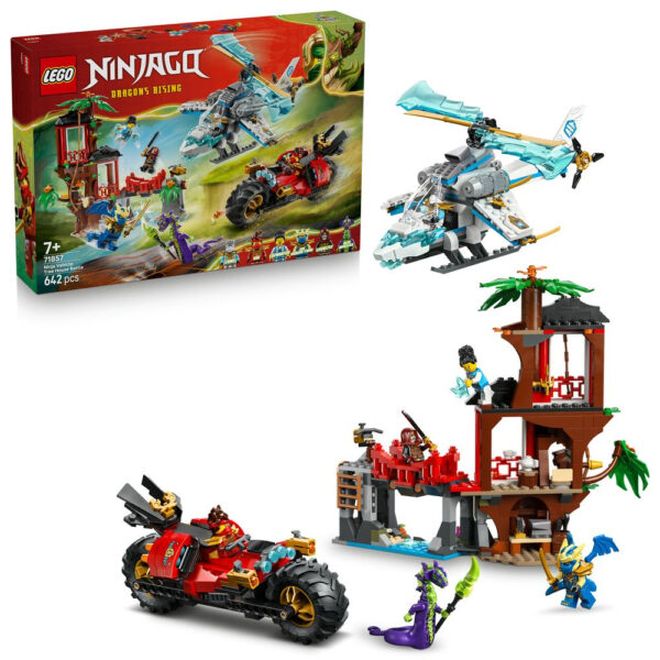 71857 lego ninjago ninja vehicle tree house battle