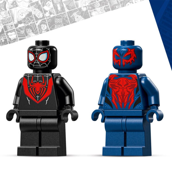 76337 lego marvel miles morales mech vs spiderman 2099 2