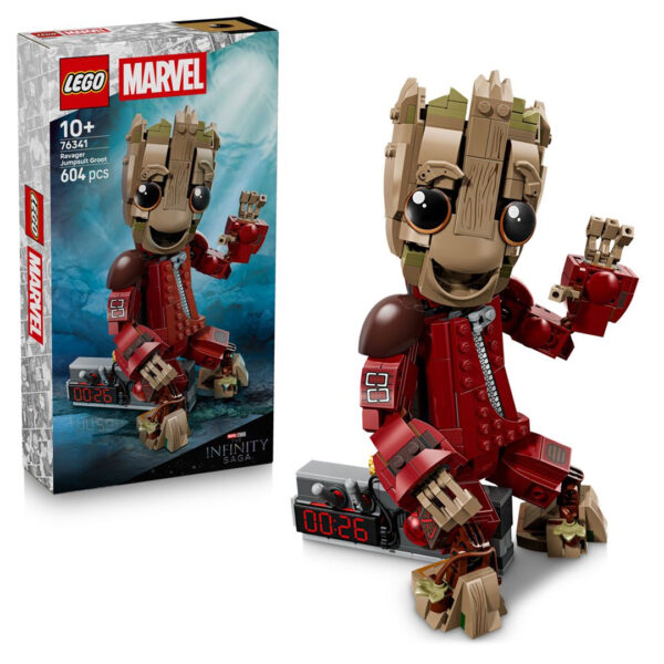 76341 lego marvel ravager jumpsuit groot 1