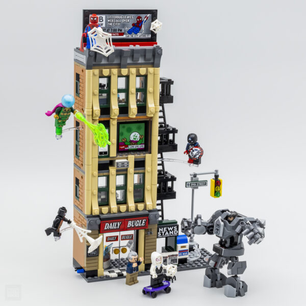 Très vite testé : LEGO Marvel 76342 Spider-Man vs. Mysterio: The Daily Bugle