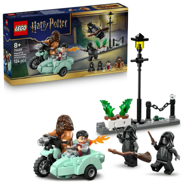 76459 lego harry potter hagrid harry privet drive escape