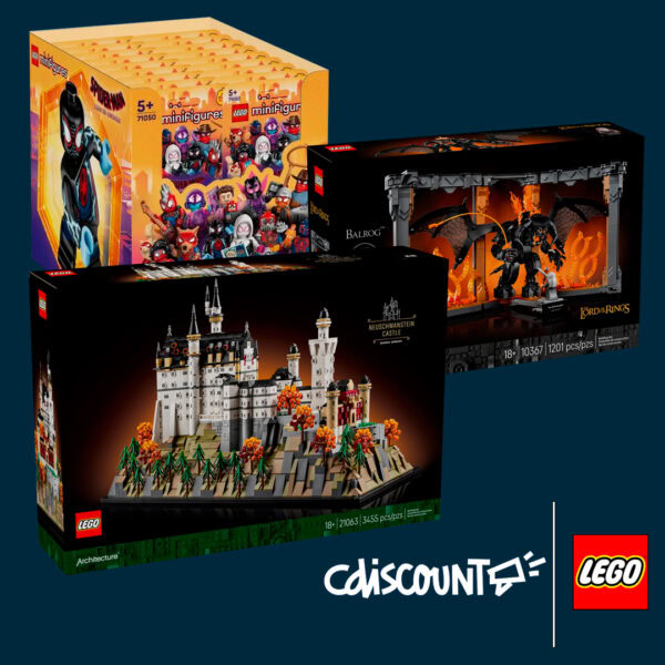 Chez Cdiscount : 10 € de réduction dès 60 € d'achat en produits LEGO